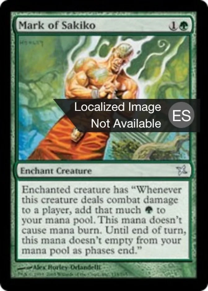 Marca de Sakiko (Betrayers of Kamigawa) - Magic: The Gathering in TCG Land México