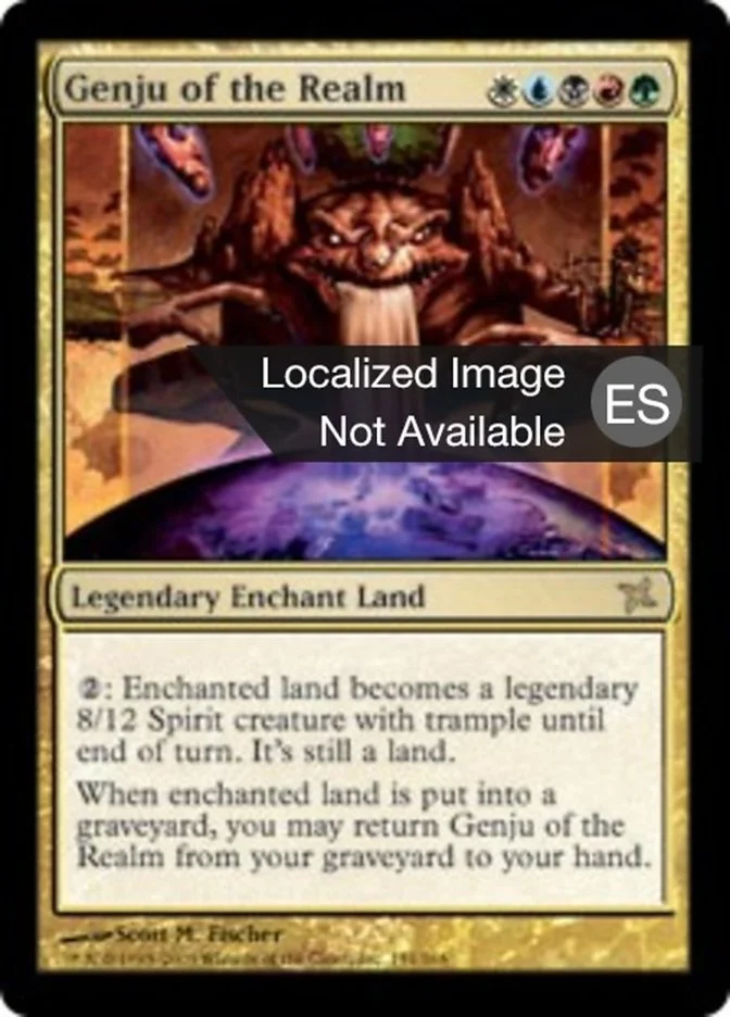 Genju del reino (Betrayers of Kamigawa) - Magic: The Gathering in TCG Land México