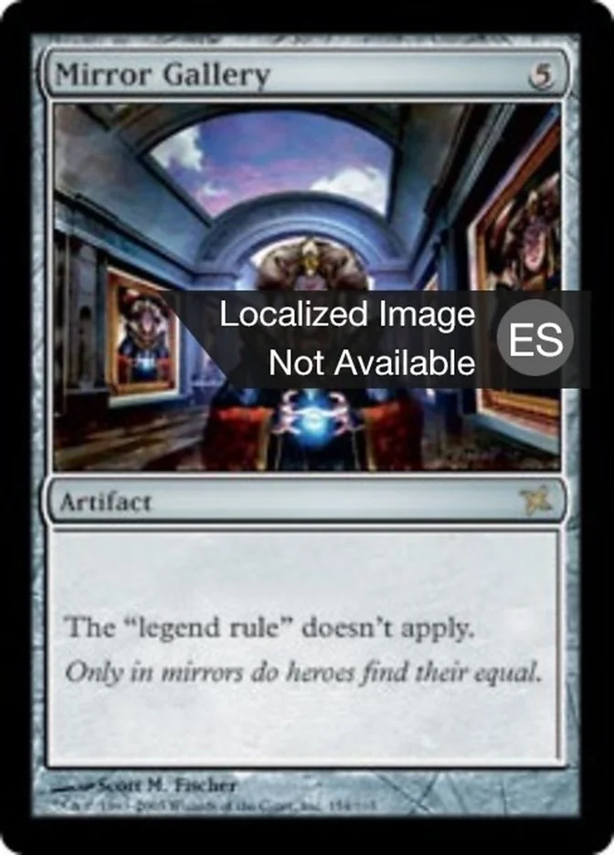 Galería de espejos (Betrayers of Kamigawa) - Magic: The Gathering in TCG Land México
