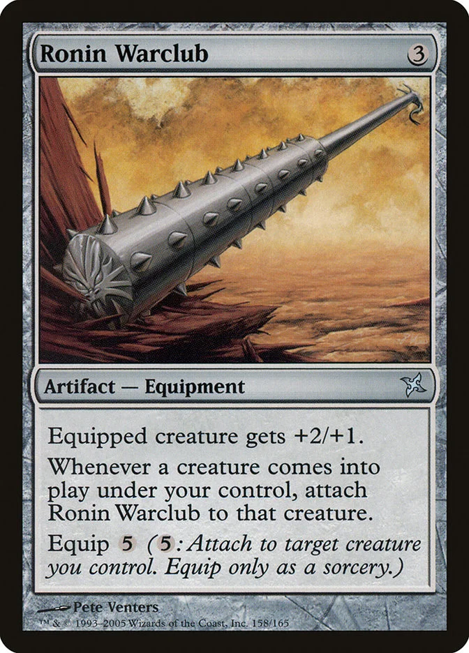 Ronin Warclub (Betrayers of Kamigawa) - Magic: The Gathering in TCG Land