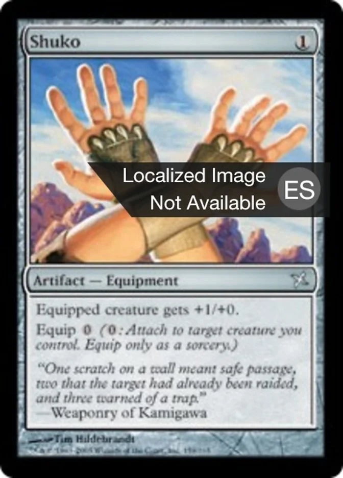 Shuko (Betrayers of Kamigawa) - Magic: The Gathering in TCG Land México