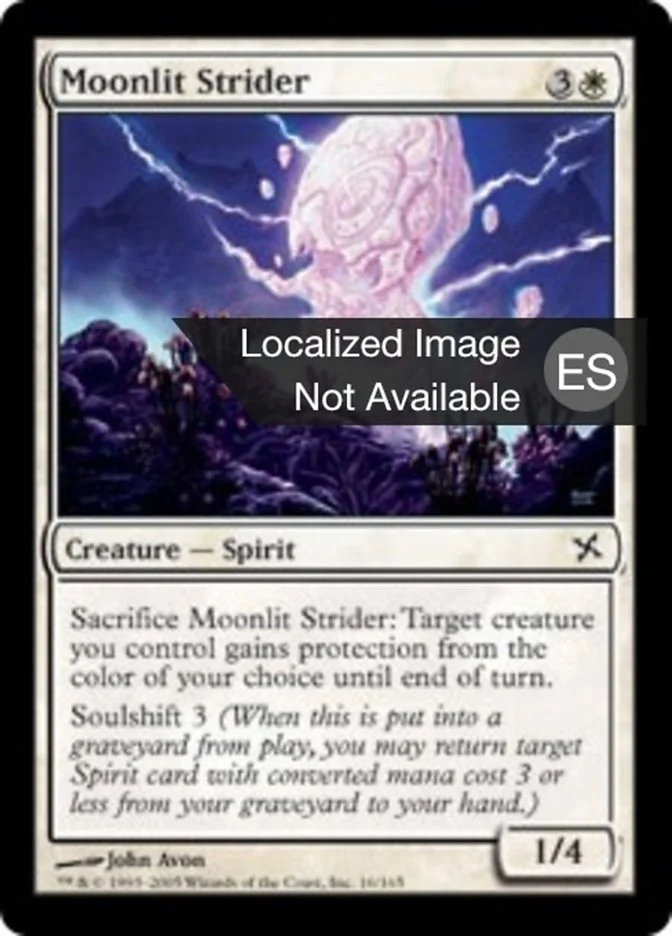 Montaraz bajo la luna (Betrayers of Kamigawa) - Magic: The Gathering in TCG Land México