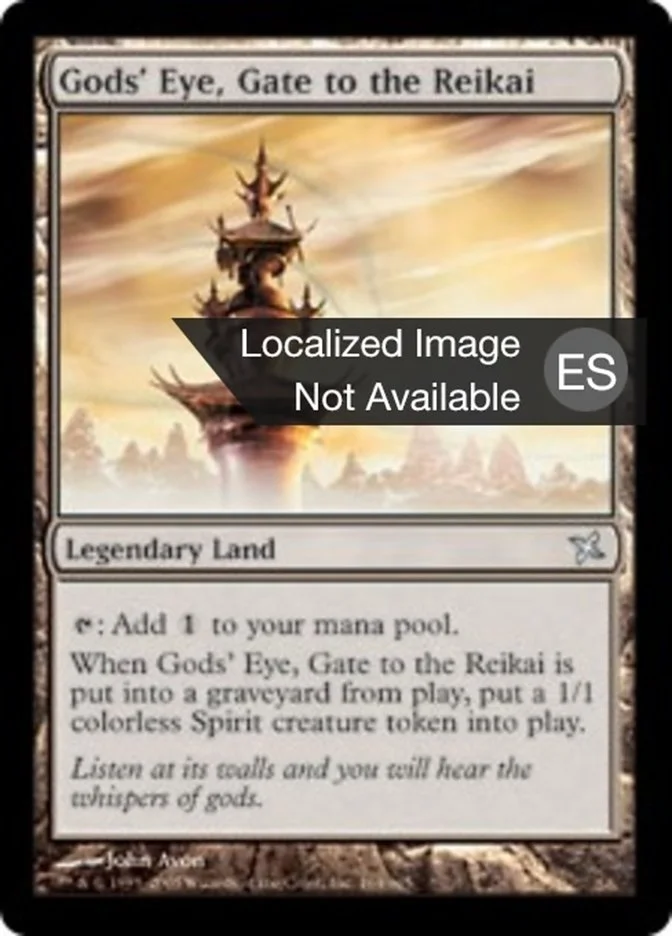 Ojo de Dios, portal a Reikai (Betrayers of Kamigawa) - Magic: The Gathering in TCG Land México