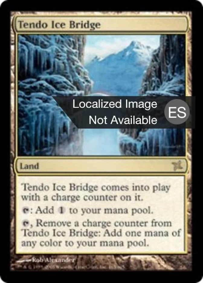 Puente helado de Tendo (Betrayers of Kamigawa) - Magic: The Gathering in TCG Land México
