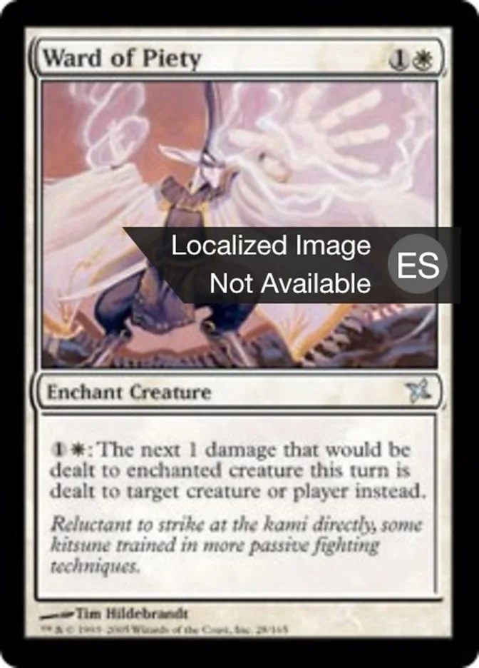 Guarda de piedad (Betrayers of Kamigawa) - Magic: The Gathering in TCG Land México