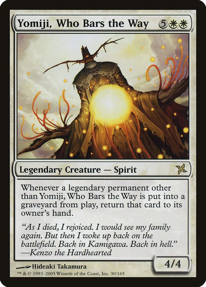 Yomiji, Who Bars the Way (Betrayers of Kamigawa) - Magic: The Gathering in TCG Land