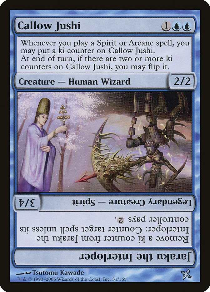Callow Jushi (Betrayers of Kamigawa) - Magic: The Gathering in TCG Land