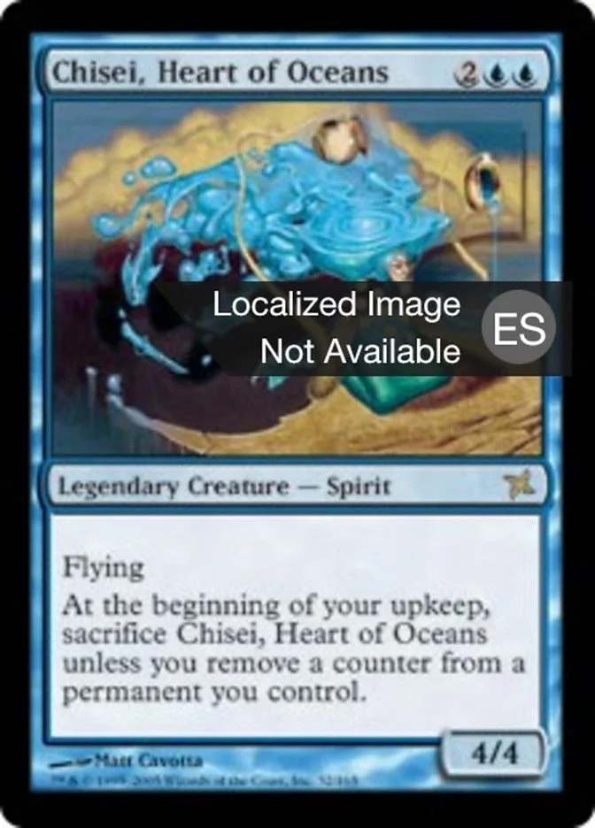 Chisei, corazón de los océanos (Betrayers of Kamigawa) - Magic: The Gathering in TCG Land México