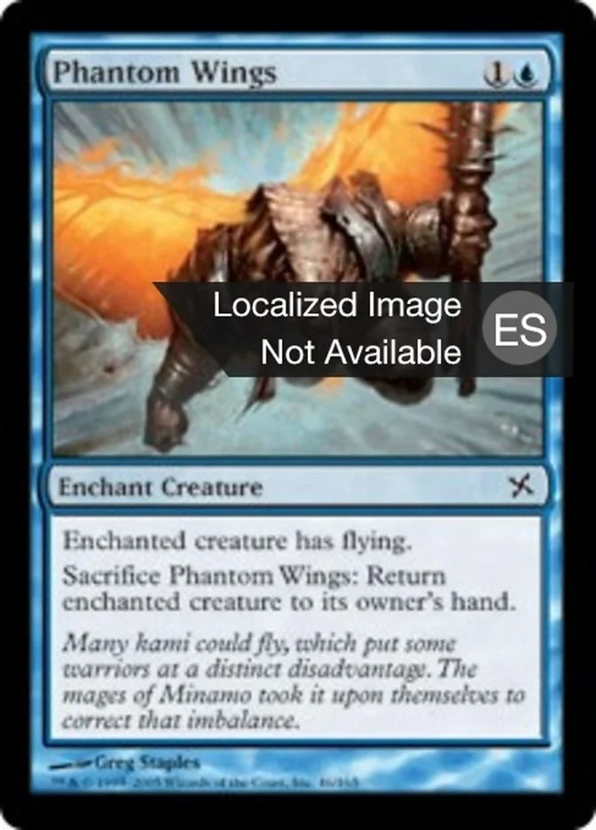 Alas fantasmales (Betrayers of Kamigawa) - Magic: The Gathering in TCG Land México