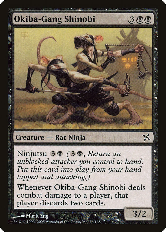 Okiba-Gang Shinobi (Betrayers of Kamigawa) - Magic: The Gathering in TCG Land