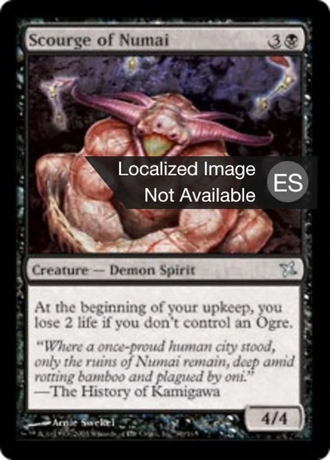 Azote de Numai (Betrayers of Kamigawa) - Magic: The Gathering in TCG Land México