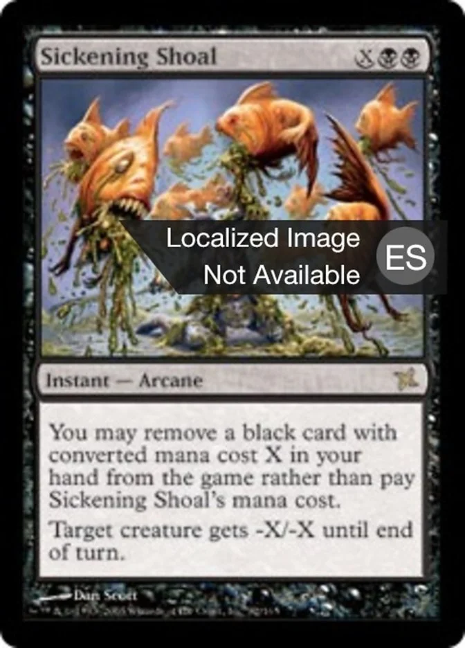 Cardumen repugnante (Betrayers of Kamigawa) - Magic: The Gathering in TCG Land México