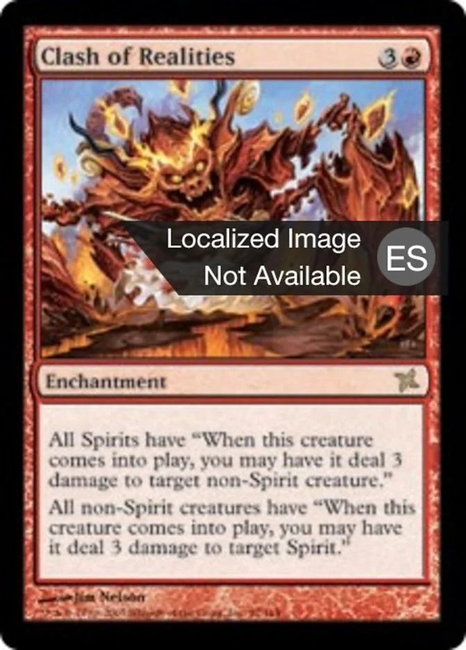 Choque de realidades (Betrayers of Kamigawa) - Magic: The Gathering in TCG Land México