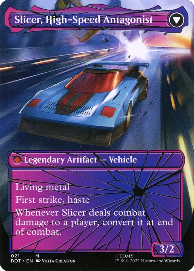Slicer, High-Speed Antagonist (Transformers) - Magic: The Gathering in TCG Land México