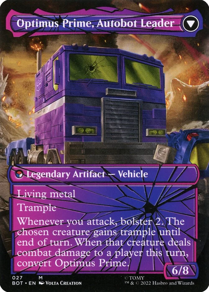 Optimus Prime, Autobot Leader (Transformers) - Magic: The Gathering in TCG Land México