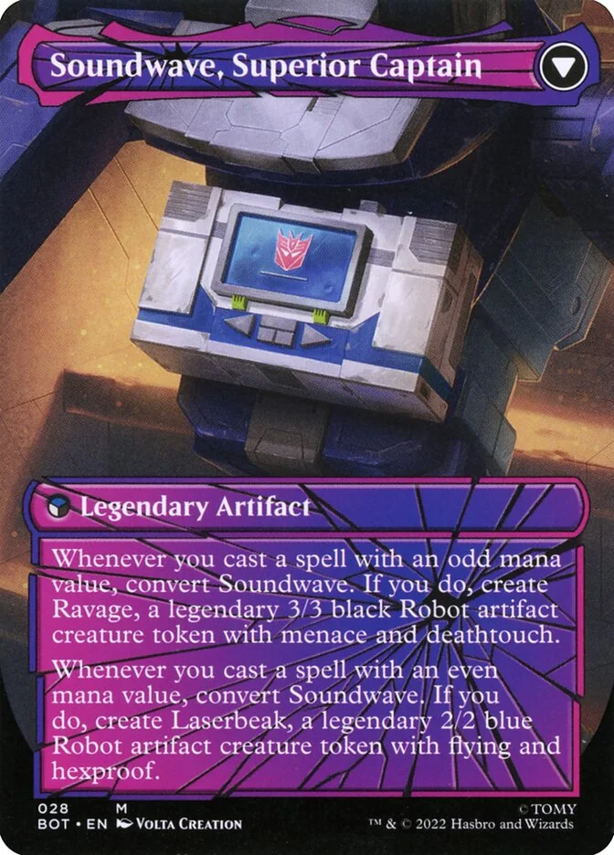 Soundwave, Superior Captain (Transformers) - Magic: The Gathering in TCG Land México