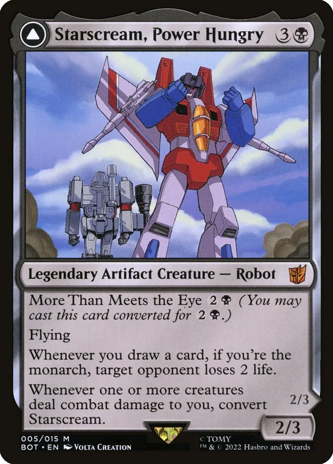 Starscream, Power Hungry (Transformers) - Magic: The Gathering in TCG Land
