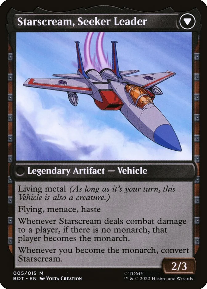 Starscream, Seeker Leader (Transformers) - Magic: The Gathering in TCG Land