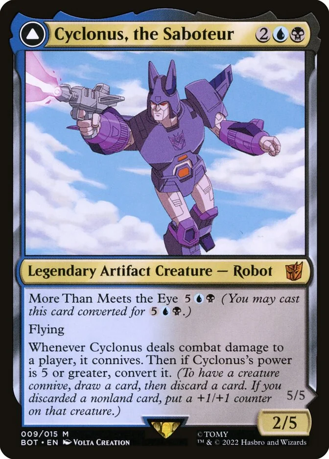 Cyclonus, the Saboteur (Transformers) - Magic: The Gathering in TCG Land