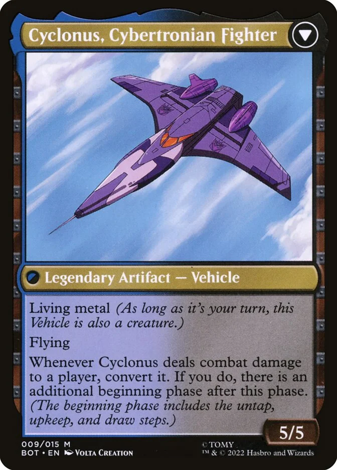 Cyclonus, Cybertronian Fighter (Transformers) - Magic: The Gathering in TCG Land