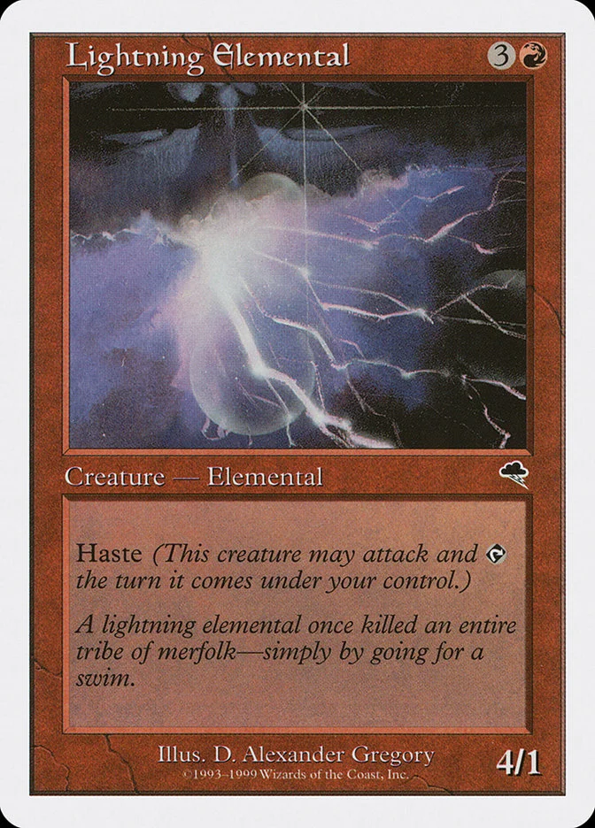 Lightning Elemental (Battle Royale Box Set) - Magic: The Gathering in TCG Land