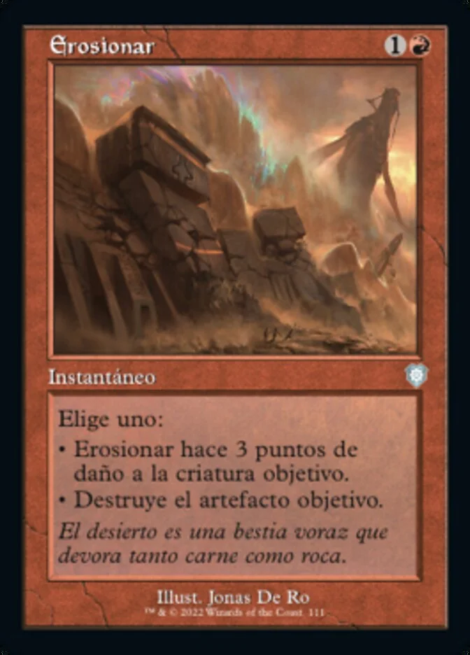 Erosionar (The Brothers' War Commander) - Magic: The Gathering in TCG Land México