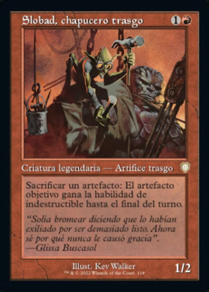 Slobad, chapucero trasgo (The Brothers' War Commander) - Magic: The Gathering in TCG Land México