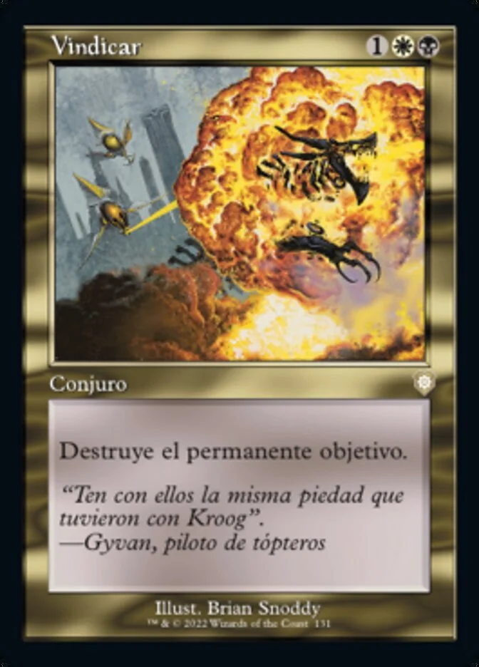 Vindicar (The Brothers' War Commander) - Magic: The Gathering in TCG Land México