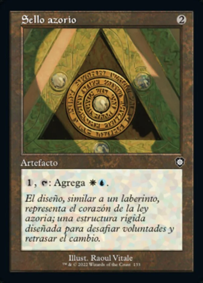 Sello azorio (The Brothers' War Commander) - Magic: The Gathering in TCG Land México