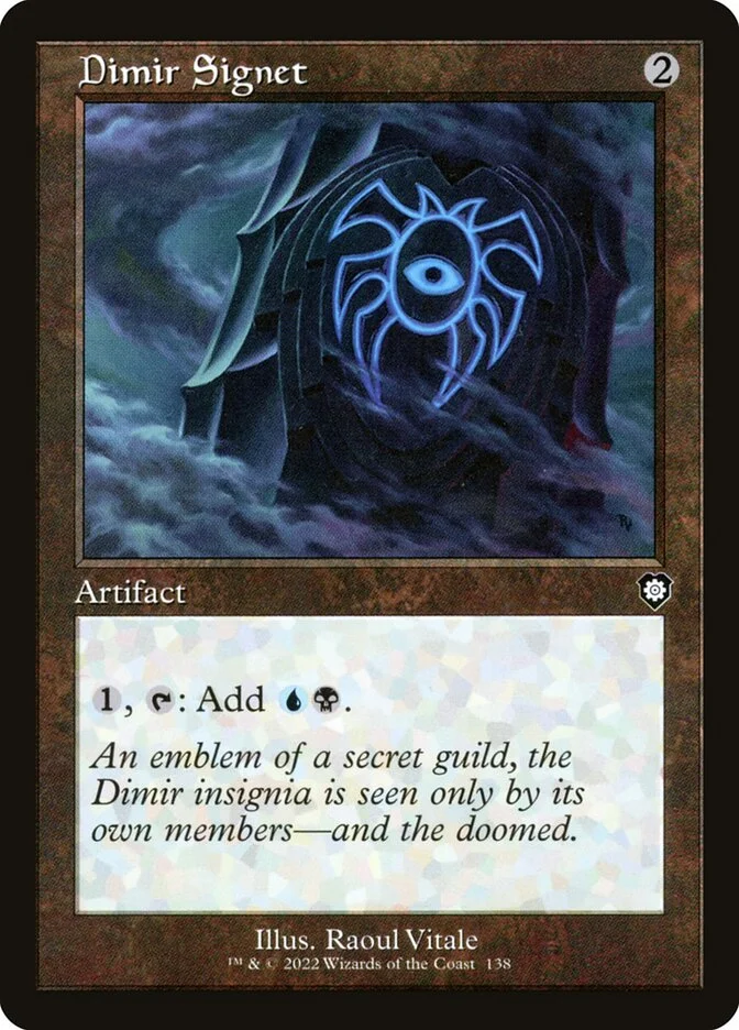 Dimir Signet (The Brothers' War Commander) - Magic: The Gathering in TCG Land