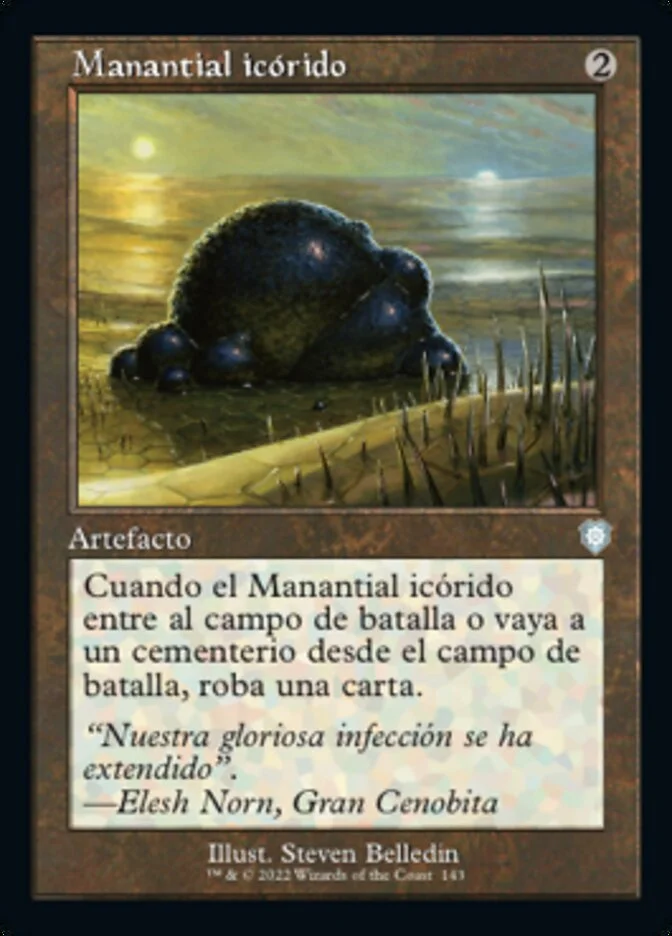 Manantial icórido (The Brothers' War Commander) - Magic: The Gathering in TCG Land México