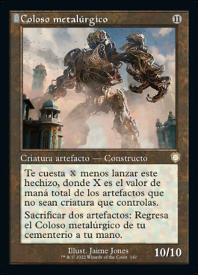 Coloso metalúrgico (The Brothers' War Commander) - Magic: The Gathering in TCG Land México