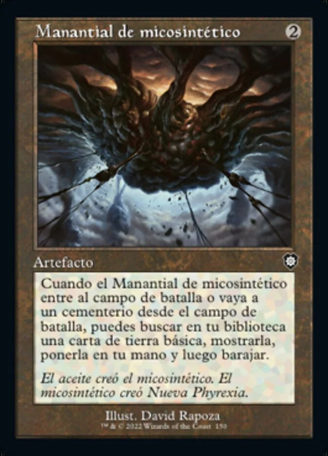Manantial de micosintético (The Brothers' War Commander) - Magic: The Gathering in TCG Land México