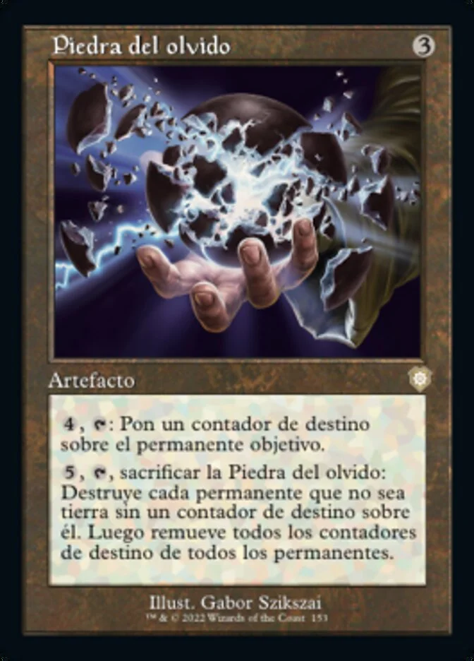 Piedra del olvido (The Brothers' War Commander) - Magic: The Gathering in TCG Land México
