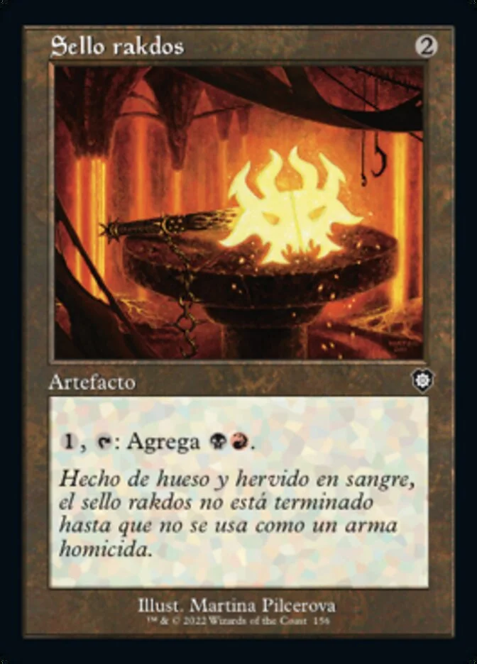 Sello rakdos (The Brothers' War Commander) - Magic: The Gathering in TCG Land México