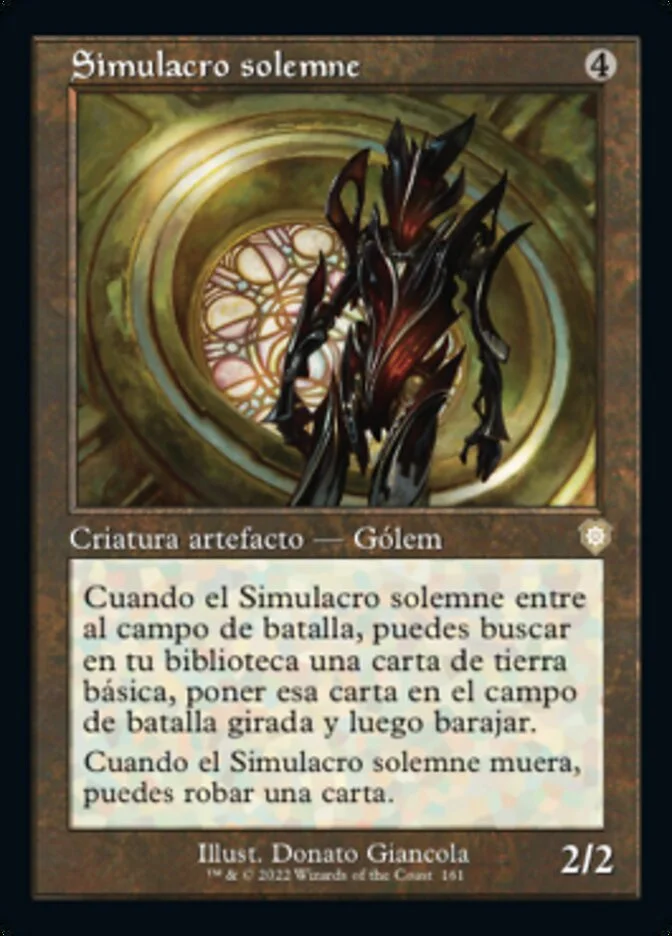 Simulacro solemne (The Brothers' War Commander) - Magic: The Gathering in TCG Land México