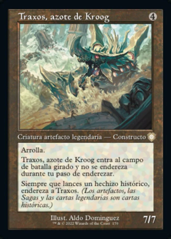 Traxos, azote de Kroog (The Brothers' War Commander) - Magic: The Gathering in TCG Land México