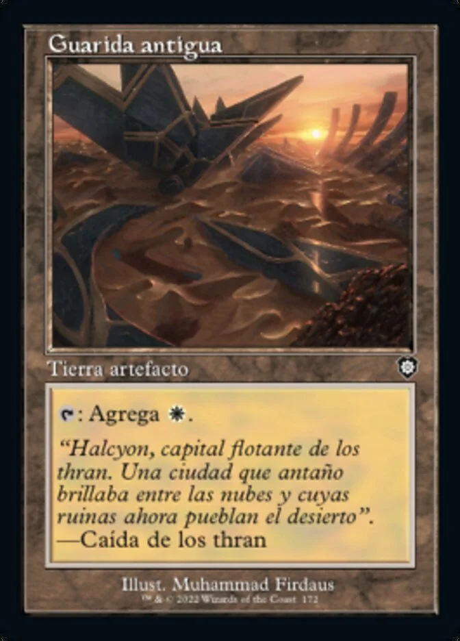 Guarida antigua (The Brothers' War Commander) - Magic: The Gathering in TCG Land México
