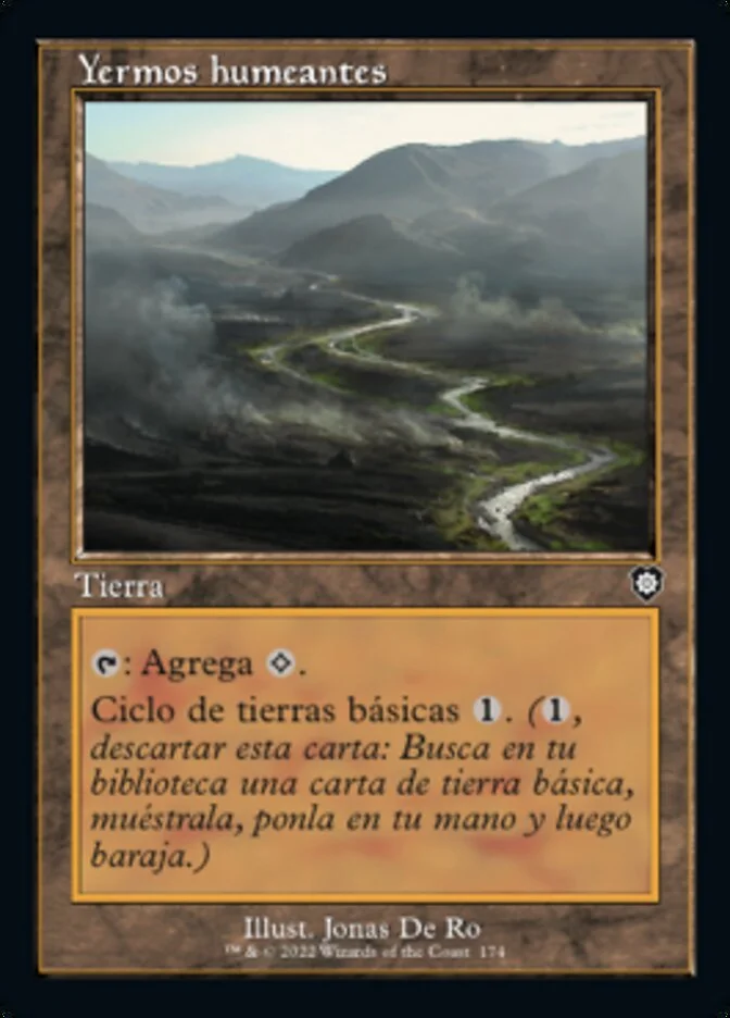 Yermos humeantes (The Brothers' War Commander) - Magic: The Gathering in TCG Land México