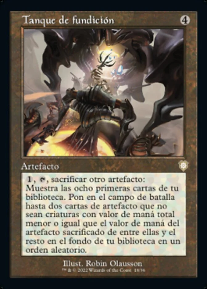 Tanque de fundición (The Brothers' War Commander) - Magic: The Gathering in TCG Land México