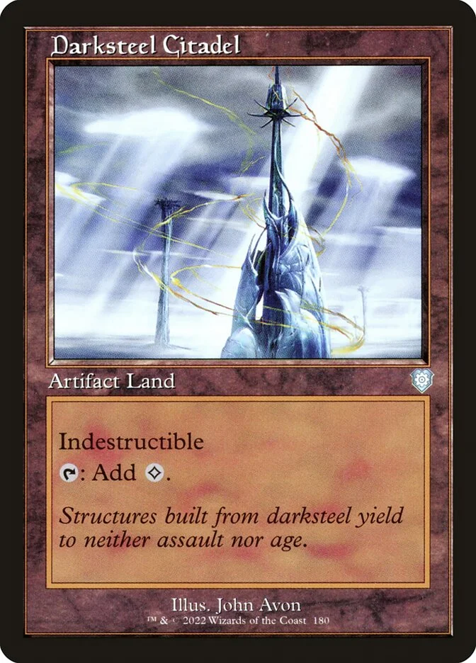 Darksteel Citadel (The Brothers' War Commander) - Magic: The Gathering in TCG Land México
