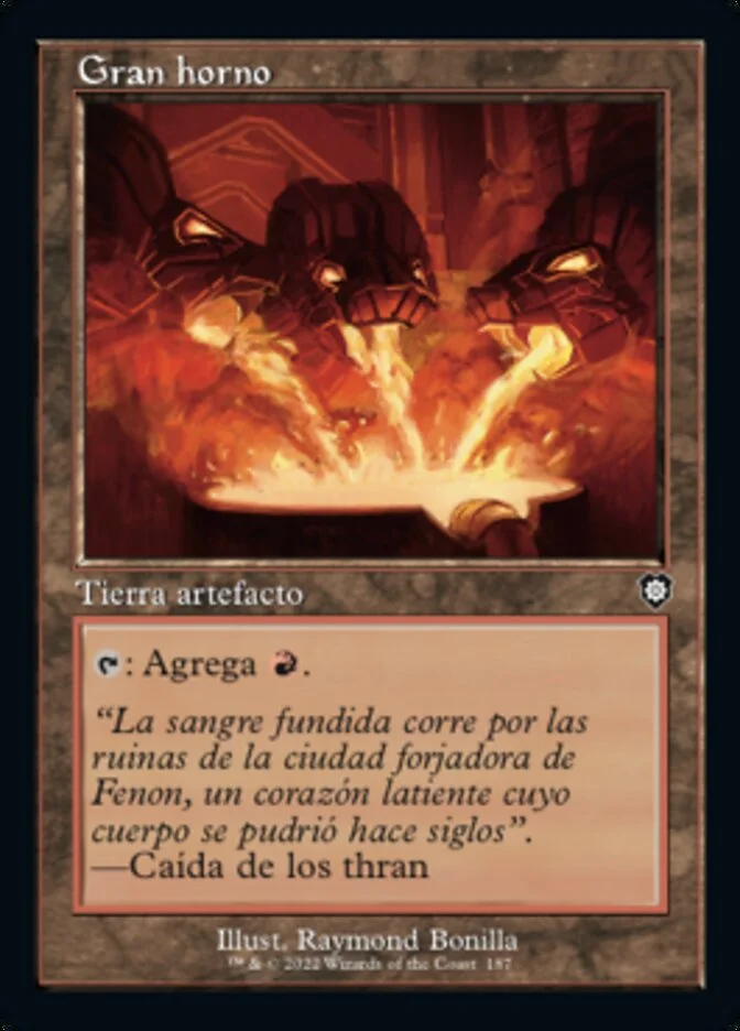 Gran horno (The Brothers' War Commander) - Magic: The Gathering in TCG Land México