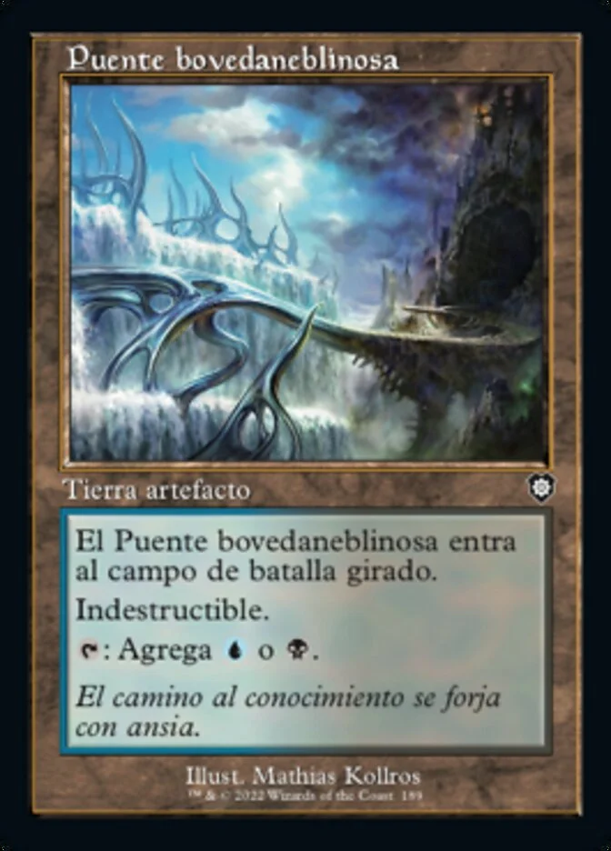 Puente bovedaneblinosa (The Brothers' War Commander) - Magic: The Gathering in TCG Land México