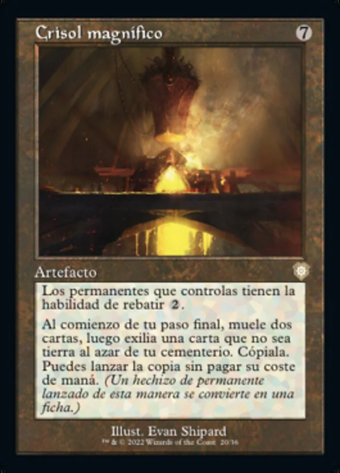 Crisol magnífico (The Brothers' War Commander) - Magic: The Gathering in TCG Land México