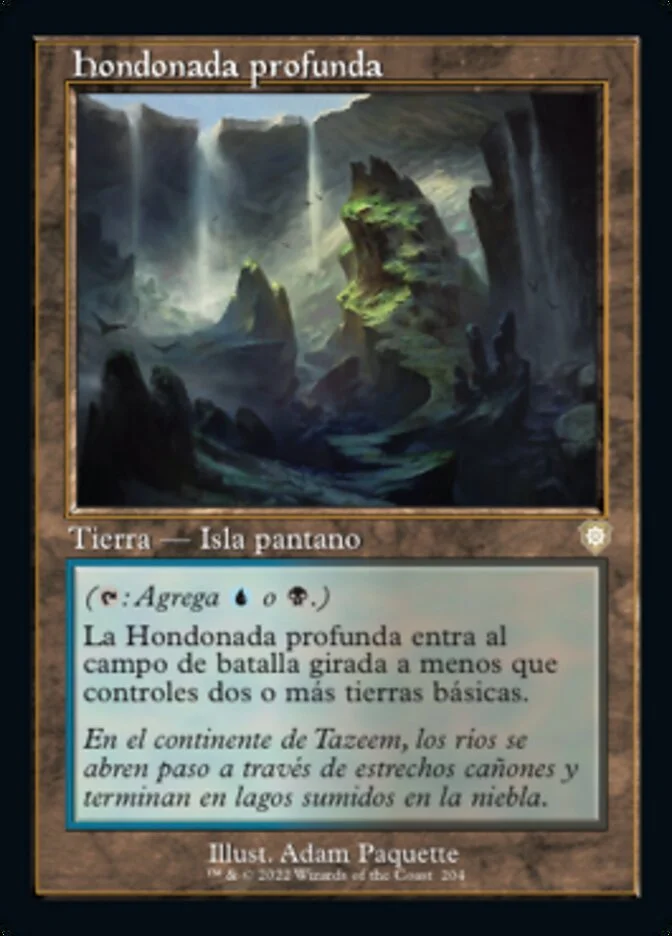 Hondonada profunda (The Brothers' War Commander) - Magic: The Gathering in TCG Land México