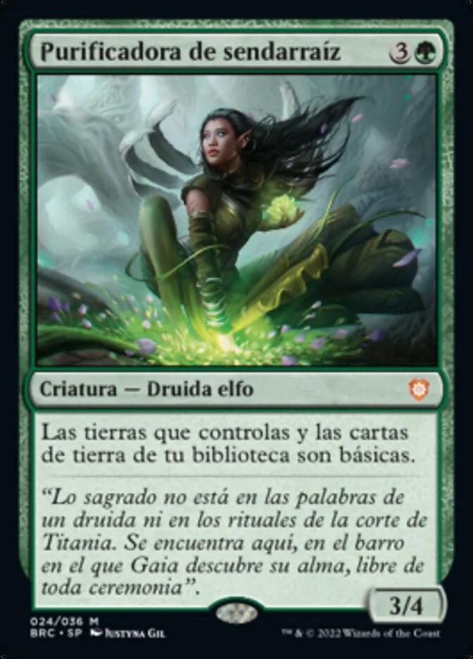 Purificadora de sendarraíz (The Brothers' War Commander) - Magic: The Gathering in TCG Land México