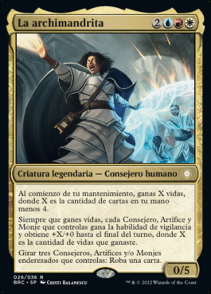 La archimandrita (The Brothers' War Commander) - Magic: The Gathering in TCG Land México