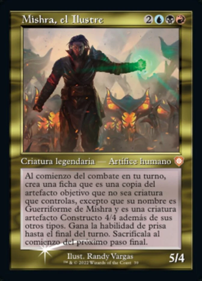 Mishra, el Ilustre (The Brothers' War Commander) - Magic: The Gathering in TCG Land