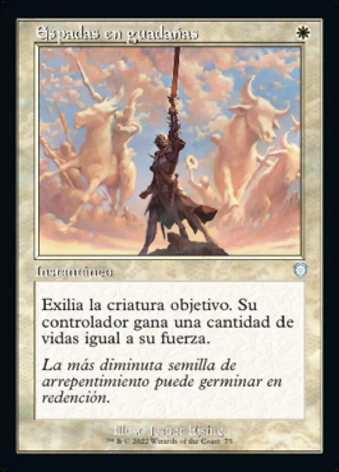 Espadas en guadañas (The Brothers' War Commander) - Magic: The Gathering in TCG Land México