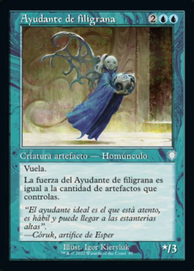 Ayudante de filigrana (The Brothers' War Commander) - Magic: The Gathering in TCG Land México